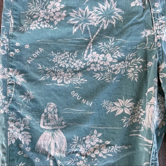 Polo Ralph Lauren Swimwear Hawaiian Hula Girl Swim Trunks Size 34 Luau Tropical - Picture 5 of 12